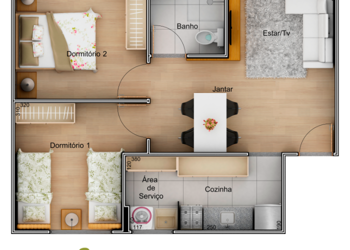 PLANTA PLACE+ CERRADO